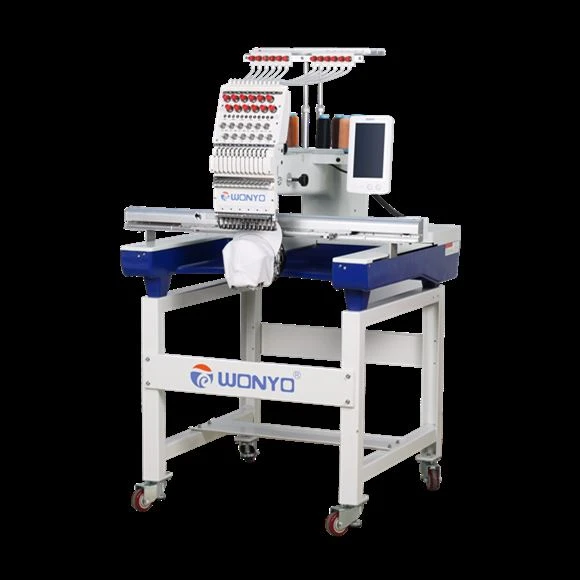 Big-area 1 Head Automatic Embroidery Machine With Multi Needles